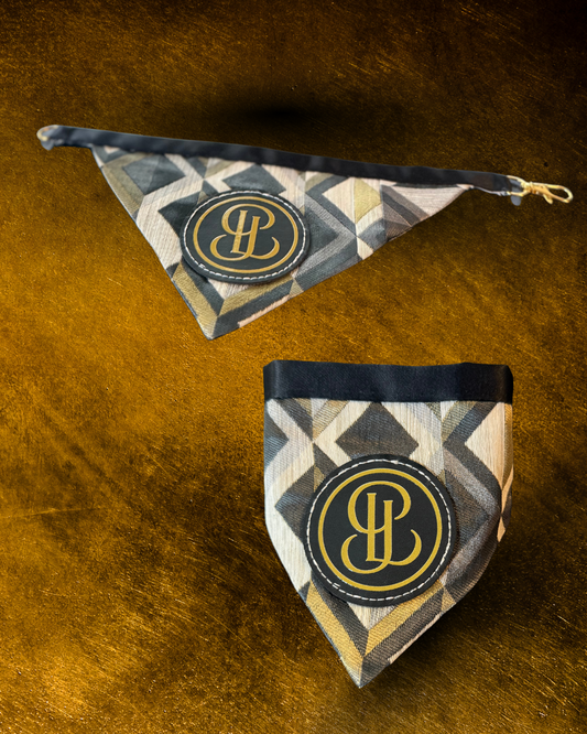 GoldspunLife Canine Collar Couture - Sustainable Luxury Pet Cravat