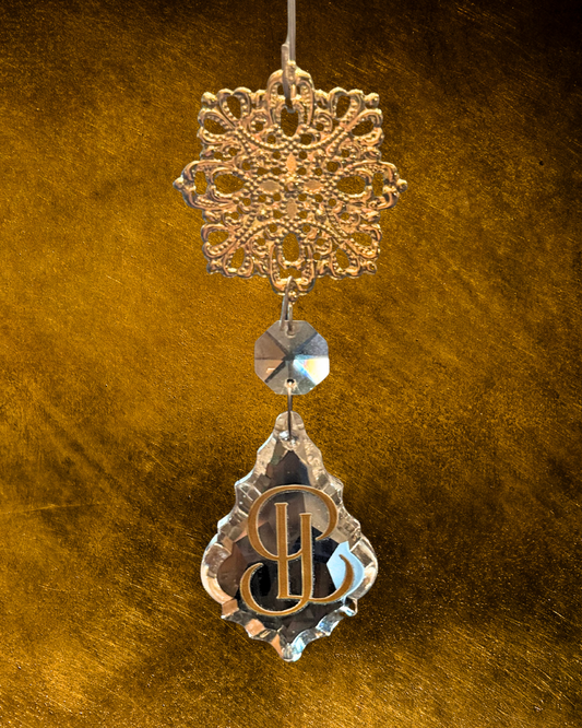GoldspunLife Crystal Ornament – "Presence that Sparkles"