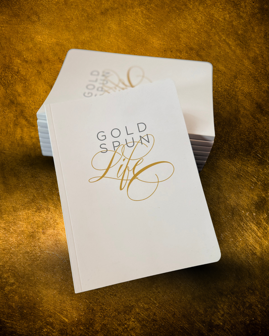GoldspunLife Signature Journal – Premium White