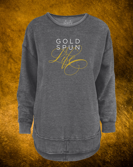 GoldspunLife Sweatshirt – Charcoal