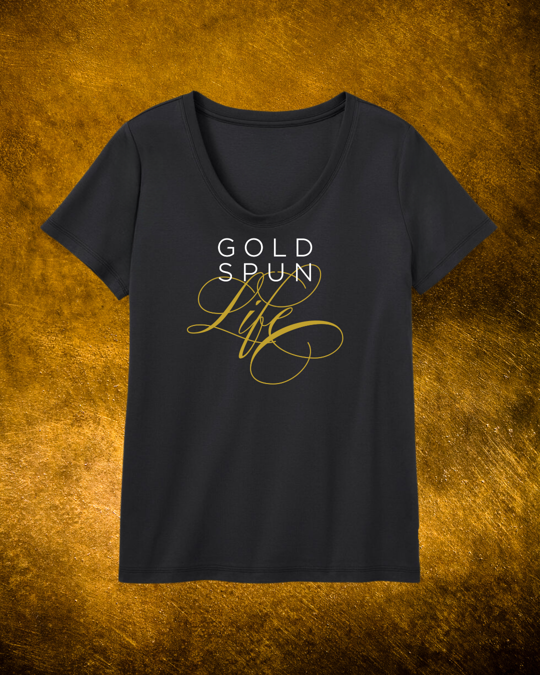 GoldspunLife Signature T-Shirt – Black